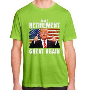 Retired 2025 Retirement 2025 Retiring 2025 Trump Great Again Gift Adult ChromaSoft Performance T-Shirt