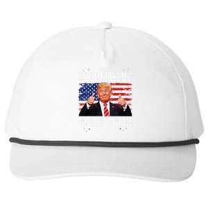 Retired 2025 Retirement 2025 Retiring 2025 Trump Great Again Gift Snapback Five-Panel Rope Hat