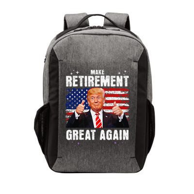 Retired 2025 Retirement 2025 Retiring 2025 Trump Great Again Gift Vector Backpack