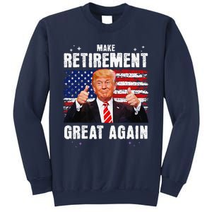 Retired 2025 Retirement 2025 Retiring 2025 Trump Great Again Gift Sweatshirt