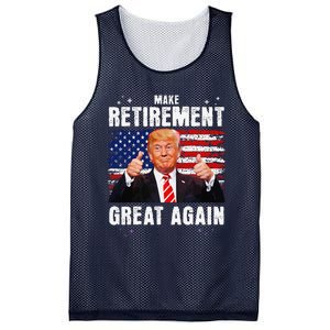 Retired 2025 Retirement 2025 Retiring 2025 Trump Great Again Gift Mesh Reversible Basketball Jersey Tank