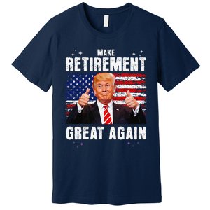 Retired 2025 Retirement 2025 Retiring 2025 Trump Great Again Gift Premium T-Shirt