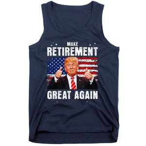 Retired 2025 Retirement 2025 Retiring 2025 Trump Great Again Gift Tank Top