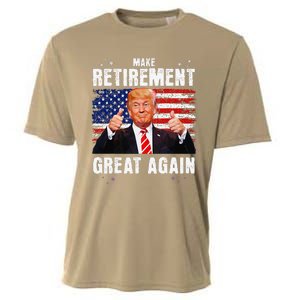 Retired 2025 Retirement 2025 Retiring 2025 Trump Great Again Gift Cooling Performance Crew T-Shirt