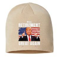 Retired 2025 Retirement 2025 Retiring 2025 Trump Great Again Gift Sustainable Beanie