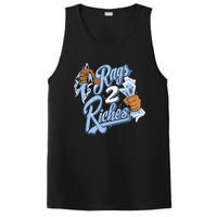 Rags 2 Riches Blue Matching Tee For Men Women PosiCharge Competitor Tank