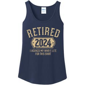 Retired 2024 Retirement Worked Whole Life For This Ladies Essential Tank