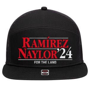 Ramireznaylor ’24 7 Panel Mesh Trucker Snapback Hat