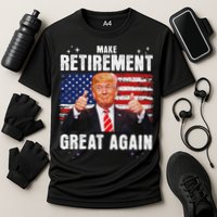 Retired 2025 Retirement 2025 Retiring 2025 Trump Great Again Cooling Performance Crew T-Shirt