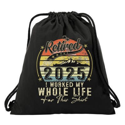 Retired 2025 Drawstring Bag