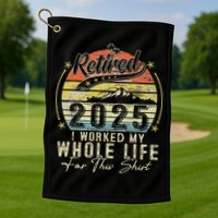 Retired 2025 Golf Towel