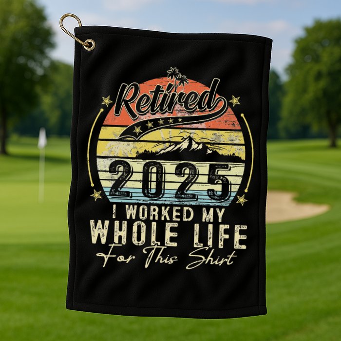 Retired 2025 Golf Towel