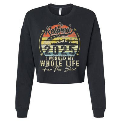 Retired 2025 Cropped Pullover Crew
