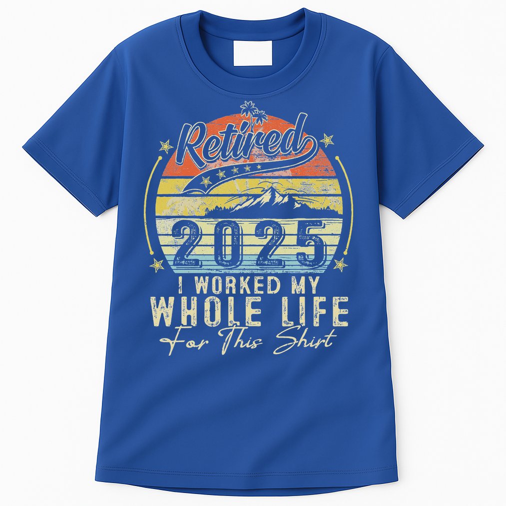 Retired 2025 Tall T-Shirt