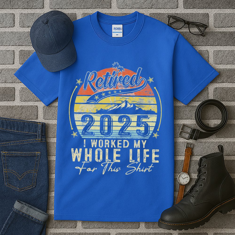 Retired 2025 Tall T-Shirt