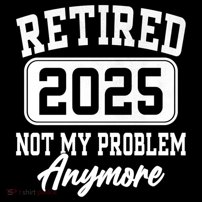 Retired 2025 Retirement Not My Problem Anymore Humor Hooded Wearable Blanket