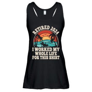 Retired 2024 Retirement I Worked My Whole Life For This Ladies Essential Flowy Tank