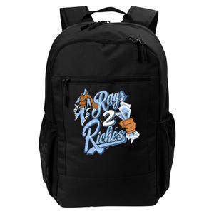 Rags 2 Riches Blue Matching Women Daily Commute Backpack