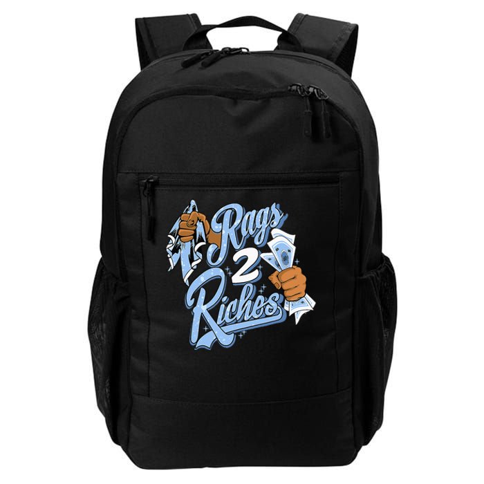 Rags 2 Riches Blue Matching Women Daily Commute Backpack