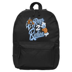 Rags 2 Riches Blue Matching Women 16 in Basic Backpack