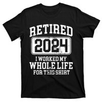 Retired 2024 Retirement Humor T-Shirt