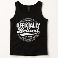 Retirement 2025 Retired 2025 Not My Problem Anymore Vintage Tank Top