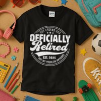 Retirement 2025 Retired 2025 Not My Problem Anymore Vintage Kids T-Shirt