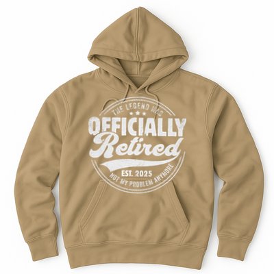 Retirement 2025 Retired 2025 Not My Problem Anymore Vintage Hoodie