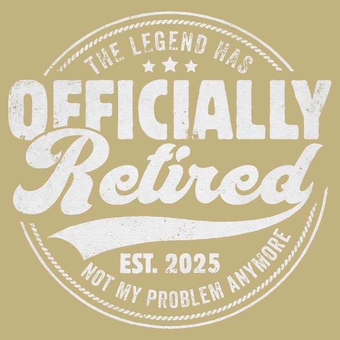 Retirement 2025 Retired 2025 Not My Problem Anymore Vintage Hoodie