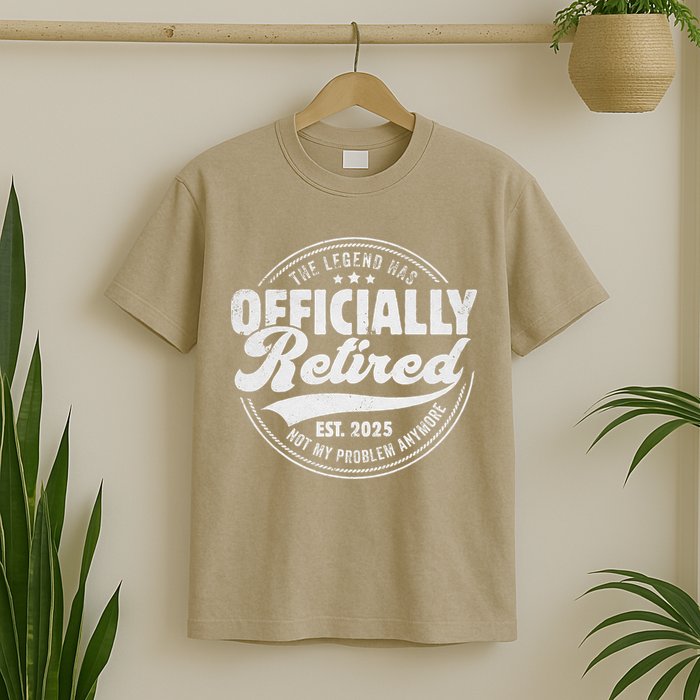 Retirement 2025 Retired 2025 Not My Problem Anymore Vintage T-Shirt