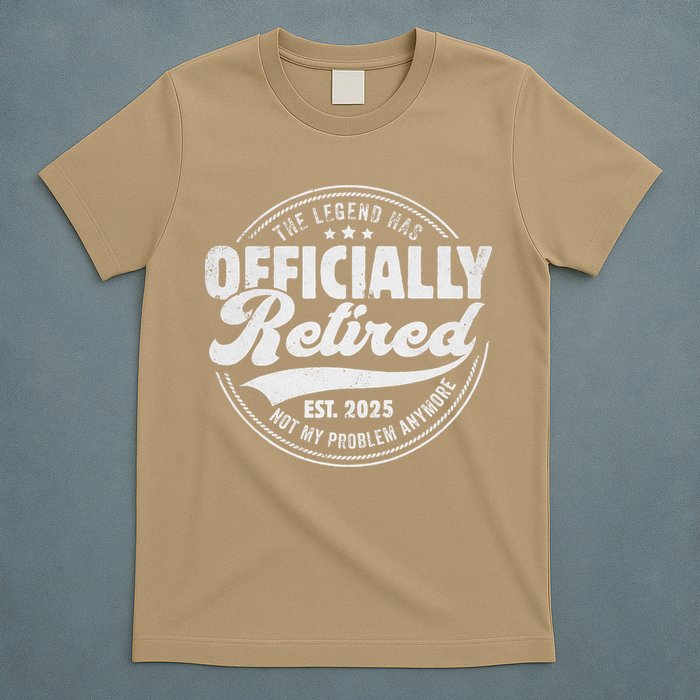Retirement 2025 Retired 2025 Not My Problem Anymore Vintage T-Shirt