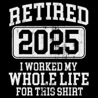 Retired 2025 Retirement Sustainable Bucket Hat