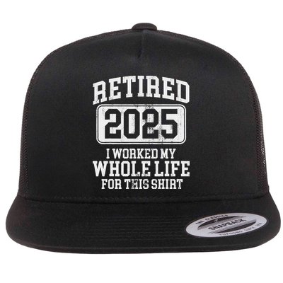 Retired 2025 Retirement Flatbill Hat