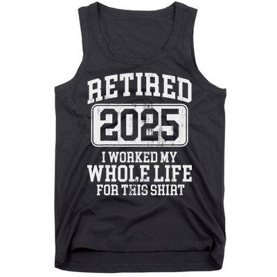 Retired 2025 Retirement Tank Top