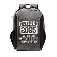 Retired 2025 Retirement Vector Backpack