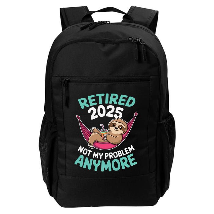 Retired 2025 Sloth Not My Problem Anymore Backpack