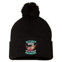 Retired 2025 Sloth Not My Problem Anymore Pom Pom 12in Knit Beanie