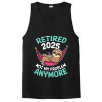 Retired 2025 Sloth Not My Problem Anymore PosiCharge Competitor Tank