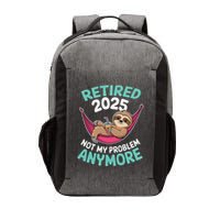 Retired 2025 Sloth Not My Problem Anymore Vector Backpack