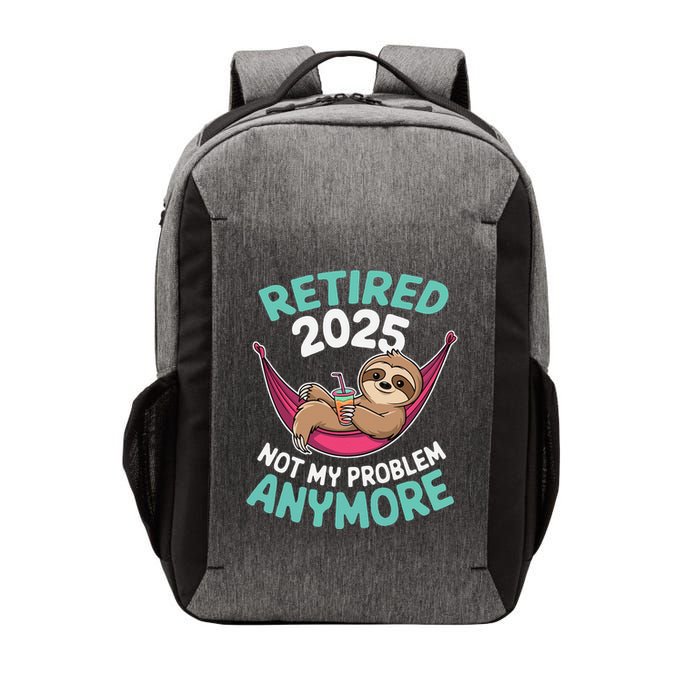 Retired 2025 Sloth Not My Problem Anymore Vector Backpack