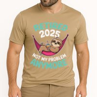 Retired 2025 Sloth Not My Problem Anymore Performance Shirt