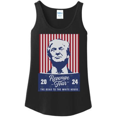 Revenge 24 The Road To The White House Ladies Essential Tank