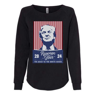 Revenge 24 The Road To The White House Womens California Wash Sweatshirt