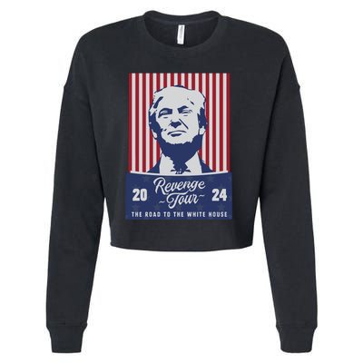 Revenge 24 The Road To The White House Cropped Pullover Crew