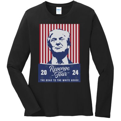 Revenge 24 The Road To The White House Ladies Long Sleeve Shirt