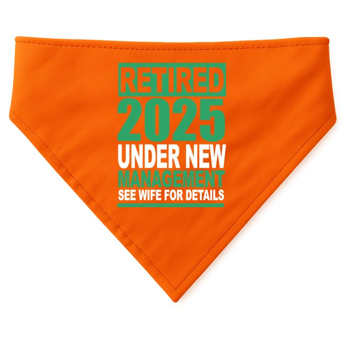 Retired 2025 Under New Management See Wife For Details USA-Made Doggie Bandana