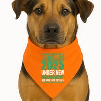 Retired 2025 Under New Management See Wife For Details USA-Made Doggie Bandana