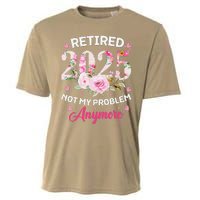 Retirement 2025 Women Retired 2025 Not My Problem Anymore Cooling Performance Crew T-Shirt