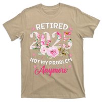 Retirement 2025 Women Retired 2025 Not My Problem Anymore T-Shirt