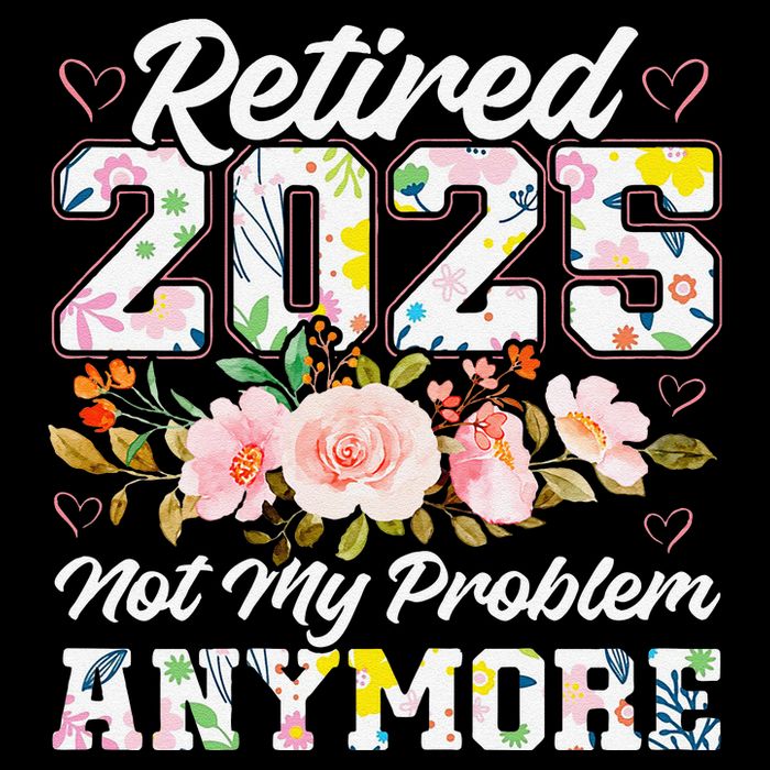 Retirement 2025 Women Retired 2025 Not My Problem Anymore Drawstring Bag